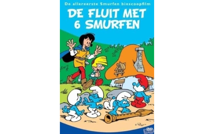 Smurfen - De fluit met 6 Smurfen
