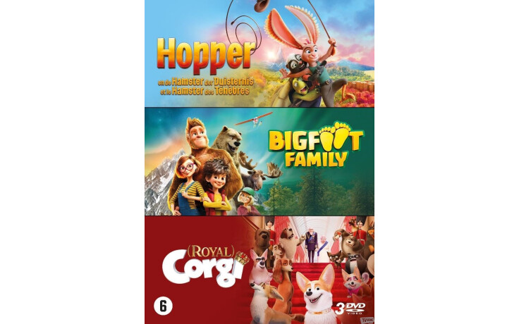 Kids Boxset - Hopper - Bigfoot Family - Corgi