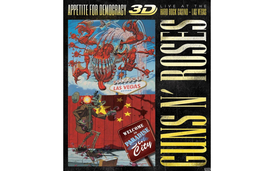 Guns N' Roses - Appetite For Democracy 3D: Live At The Hard Rock Casino