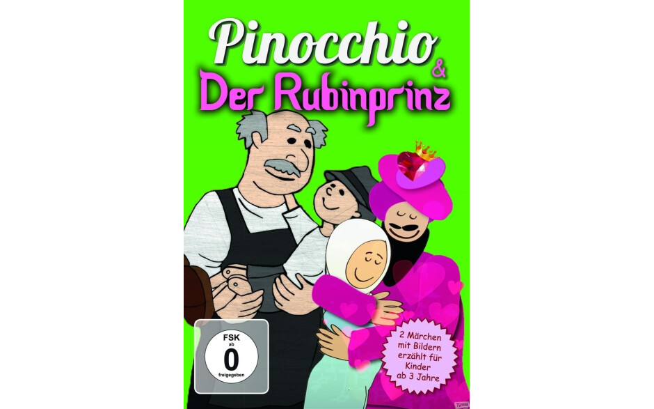 Dvd-Bilderbuch - Pinocchio/Der Rubinprinz